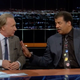 Neil DeGrasse Tyson serving Bill Maher a big tall glass of Shut The Fuck Up. (screenshot from HBO)
